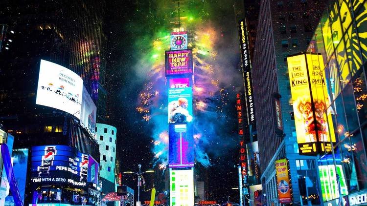 Times Square Ball Drop New Year's Eve Live 2024
